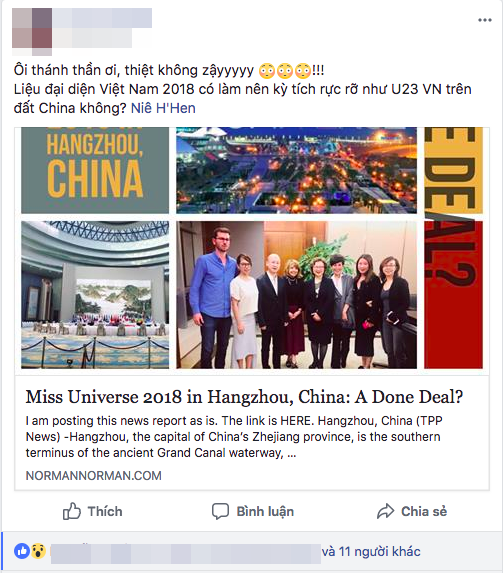 HHen Niê sẽ dự thi Hoa hậu Hoàn vũ 2018 ở Trung Quốc, nơi U23 đã từng làm nên kỳ tích rực rỡ?